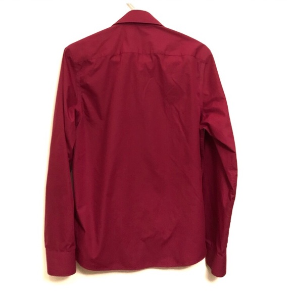 Rosso Milano Italy pink shirt size medium - Picture 3 of 10